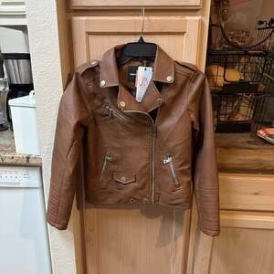 URBAN REPUBLIC girls moto jacket 14/16 Large